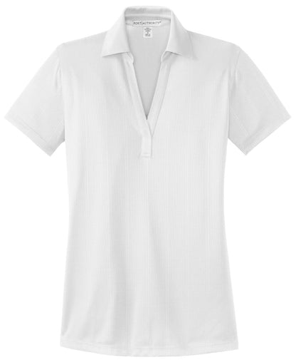 Custom Embroidered Port Authority Polos/Knits in White