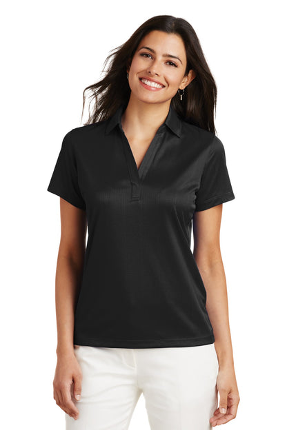 Custom Embroidered Port Authority Polos/Knits in Black