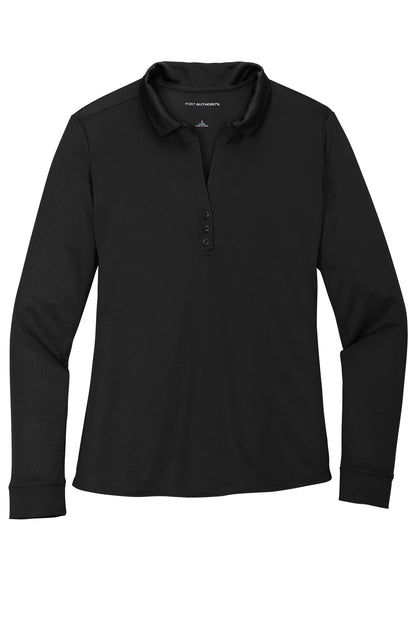 Port Authority  Women's Silk Touch   Performance Long Sleeve Polo. L540LS