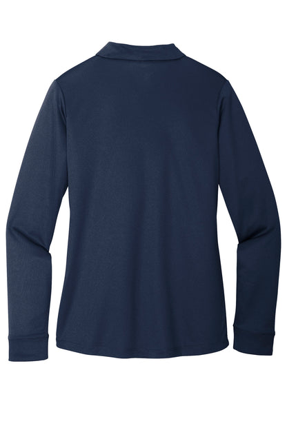 Port Authority  Women's Silk Touch   Performance Long Sleeve Polo. L540LS