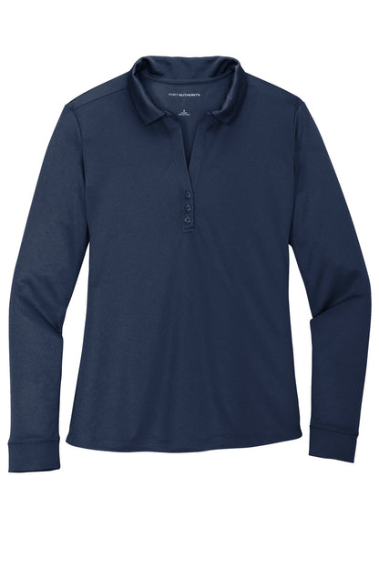 Port Authority  Women's Silk Touch   Performance Long Sleeve Polo. L540LS