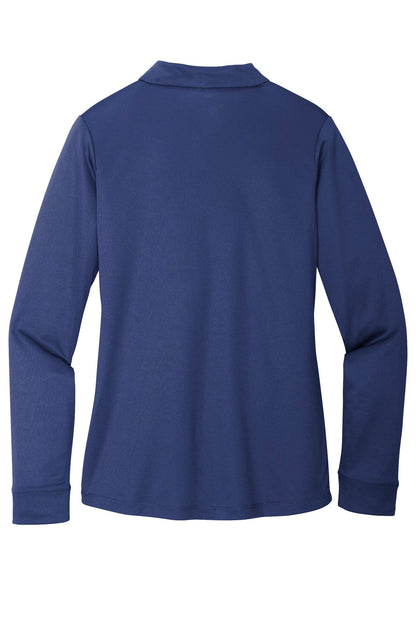 Port Authority  Women's Silk Touch   Performance Long Sleeve Polo. L540LS