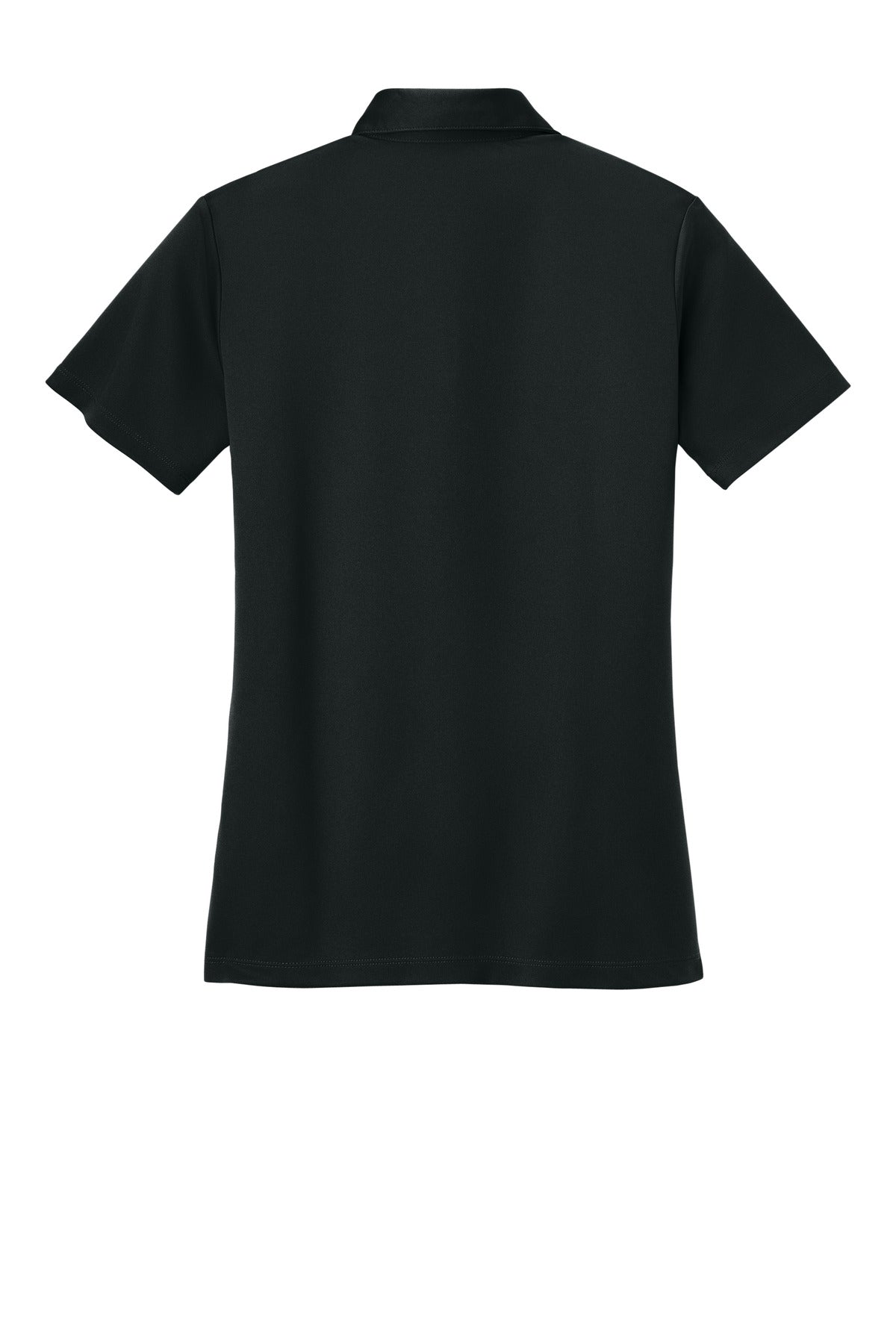Port Authority Women's Silk Touch Performance Polo. L540 Black