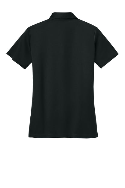 Port Authority Women's Silk Touch Performance Polo. L540 Black
