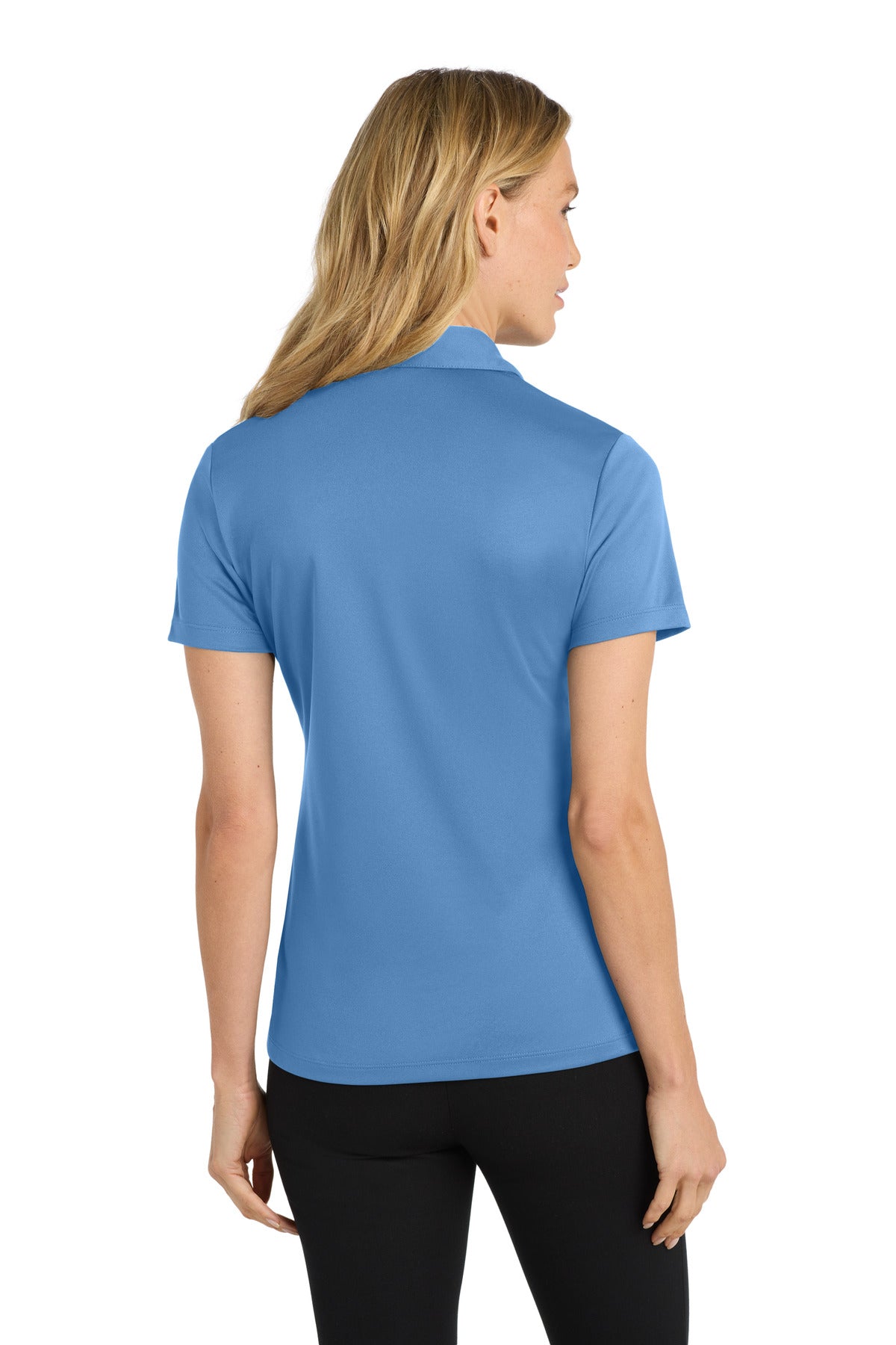 Custom Embroidered Port Authority Polos/Knits in Carolina Blue