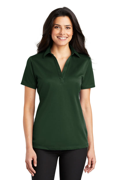 Custom Embroidered Port Authority Polos/Knits in Dark Green