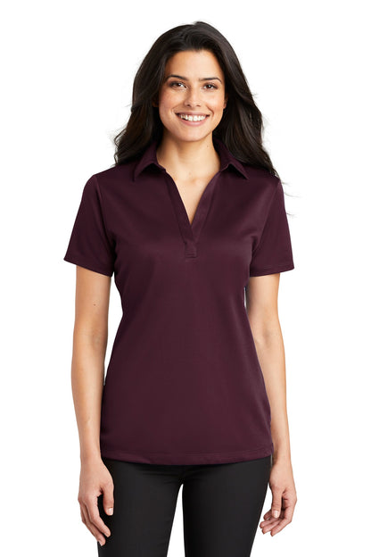 Custom Embroidered Port Authority Polos/Knits in Maroon