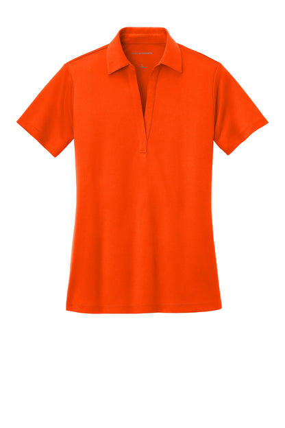 Custom Embroidered Port Authority Polos/Knits in Neon Orange