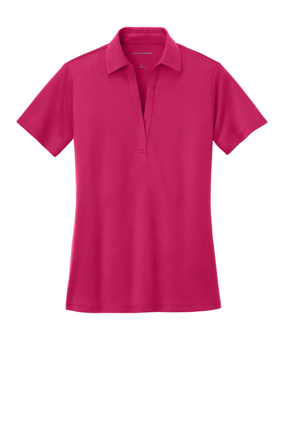 Custom Embroidered Port Authority Polos/Knits in Pink Raspberry