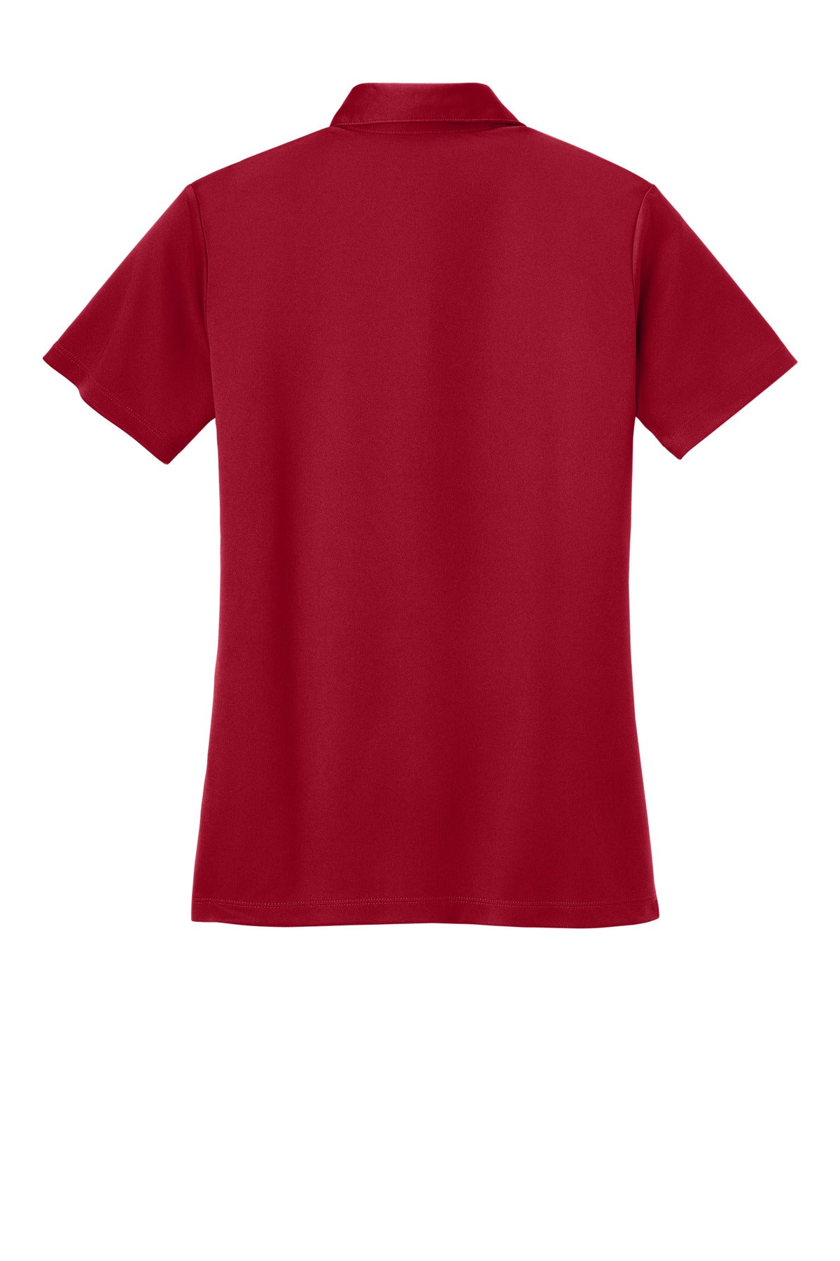 Port Authority Women's Silk Touch Performance Polo. L540 Red