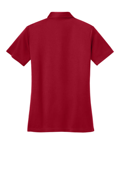 Port Authority Women's Silk Touch Performance Polo. L540 Red