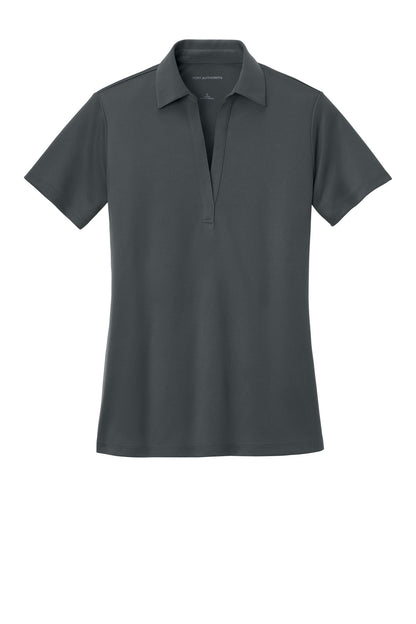Custom Embroidered Port Authority Polos/Knits in Steel Grey
