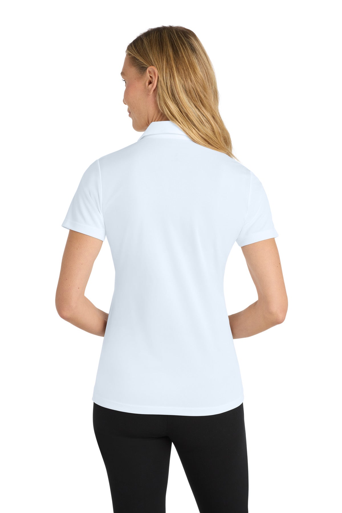 Custom Embroidered Port Authority Polos/Knits in White