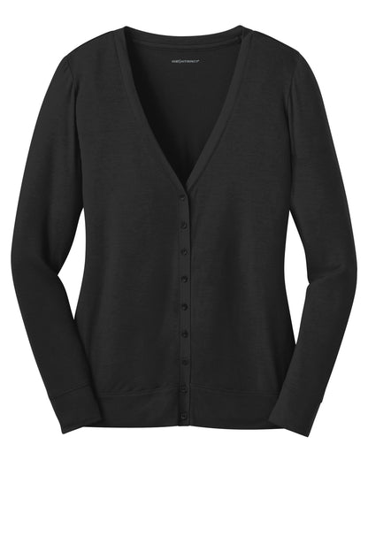 Custom Embroidered Port Authority Polos/Knits in Black