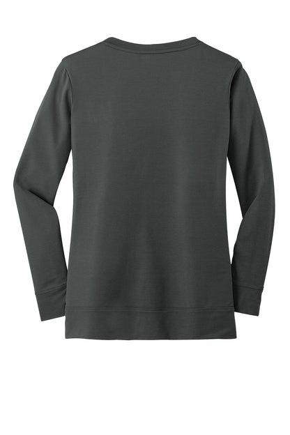 Custom Embroidered Port Authority Polos/Knits in Grey Smoke