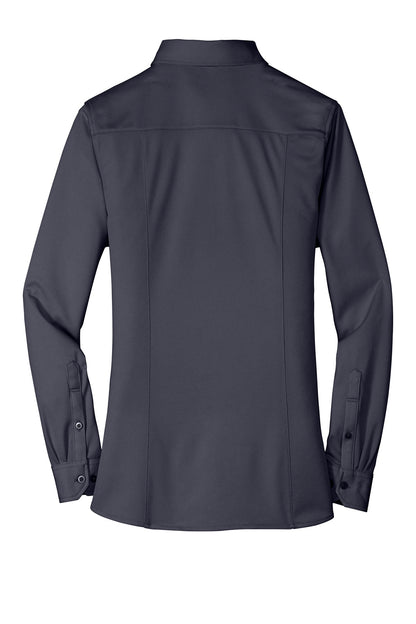 Port Authority Women's Dimension Knit Dress Shirt. L570