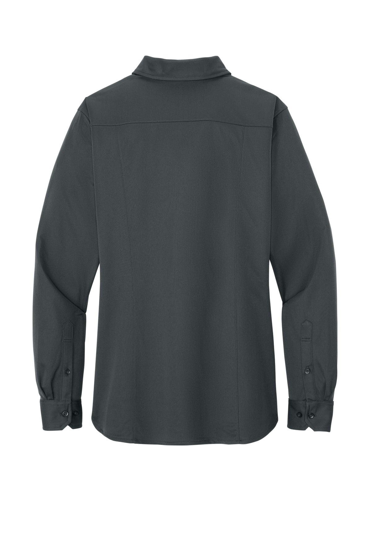 Custom Embroidered Port Authority Polos/Knits in Battleship Grey