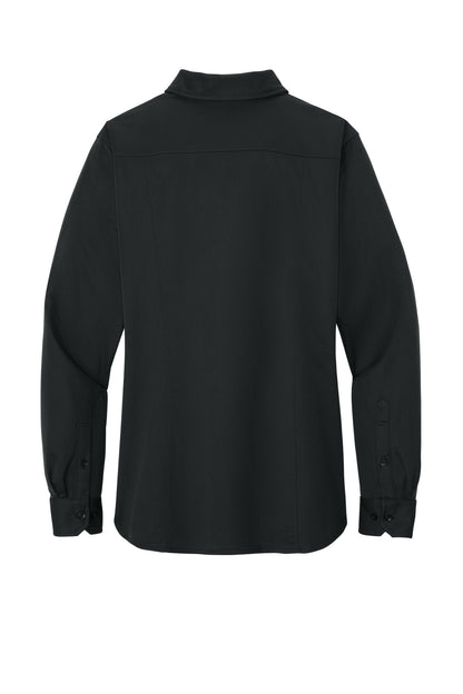 Custom Embroidered Port Authority Polos/Knits in Black