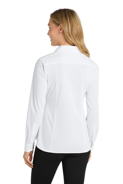 Custom Embroidered Port Authority Polos/Knits in White