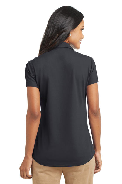 Custom Embroidered Port Authority Women's Dry Zone Grid Polo. L572,Battleship Grey