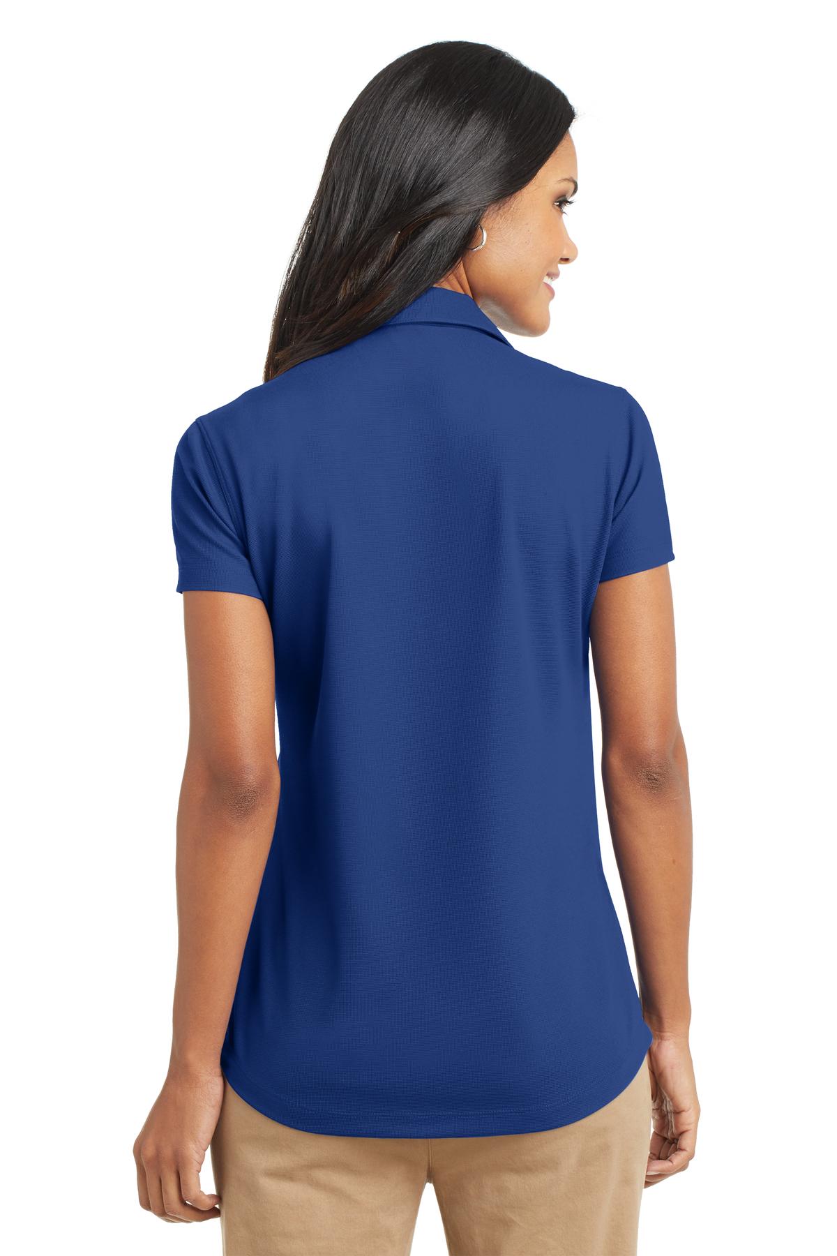 Custom Embroidered Port Authority Women's Dry Zone Grid Polo. L572,True Royal