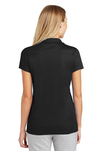 Custom Embroidered Port Authority Women's Rapid Dry Mesh Polo. L573,Black