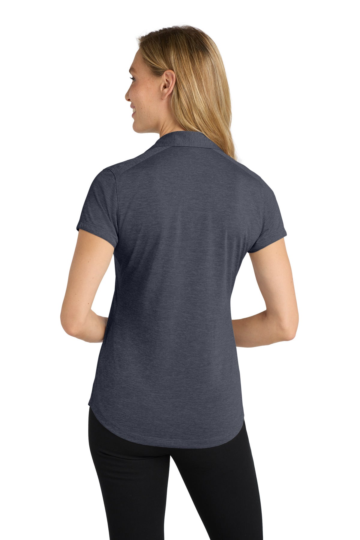 Custom Embroidered Port Authority Polos/Knits in Dark Grey