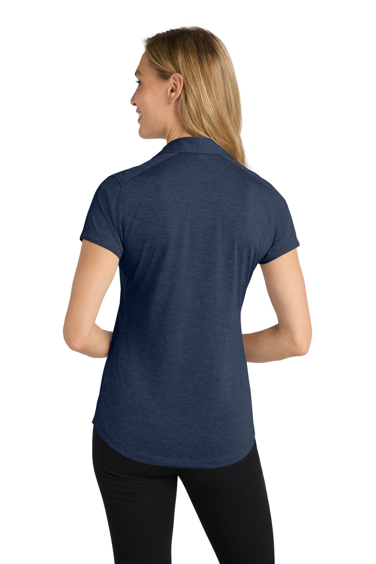 Custom Embroidered Port Authority Polos/Knits in Dress Blue Navy