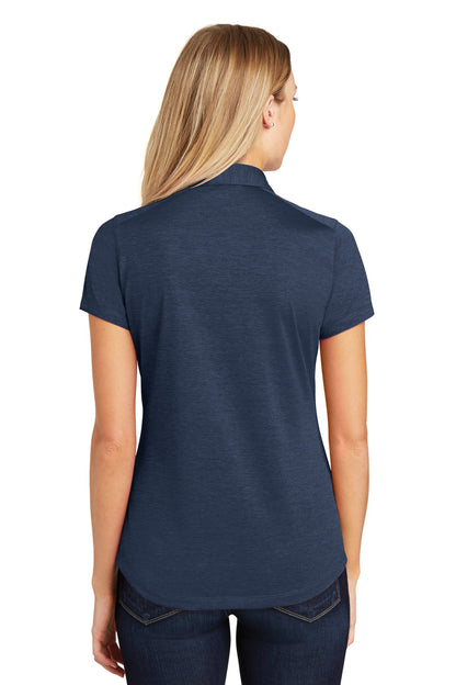 Custom Embroidered Port Authority Women's Digi Heather Performance Polo. L574,Dress Blue Navy