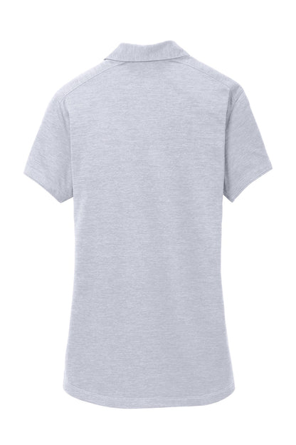 Custom Embroidered Port Authority Polos/Knits in Light Grey
