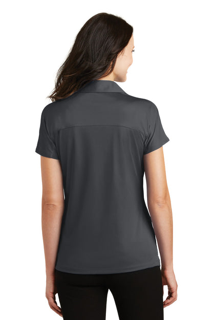 Custom Embroidered Port Authority Women's Crossover Raglan Polo. L575,Battleship Grey