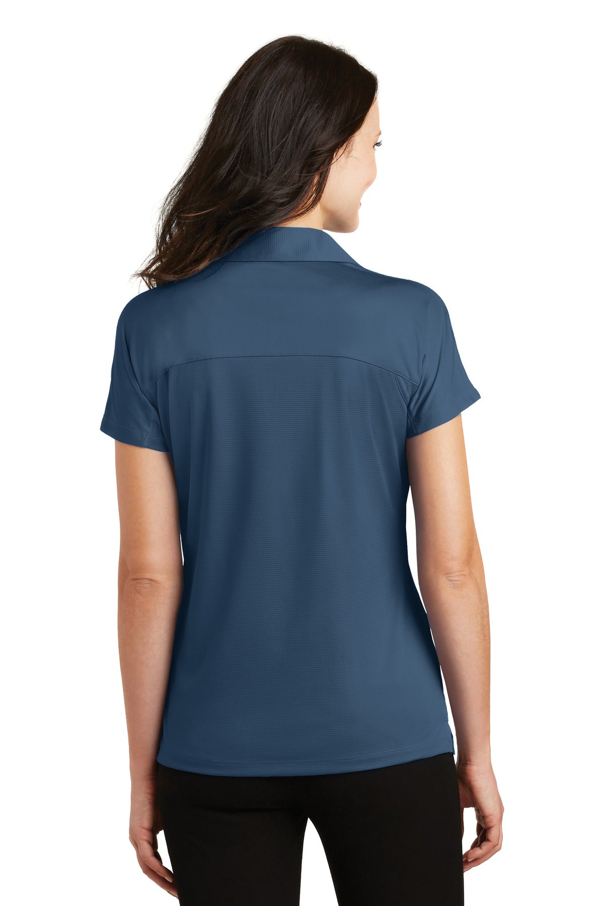 Custom Embroidered Port Authority Women's Crossover Raglan Polo. L575,Regatta Blue