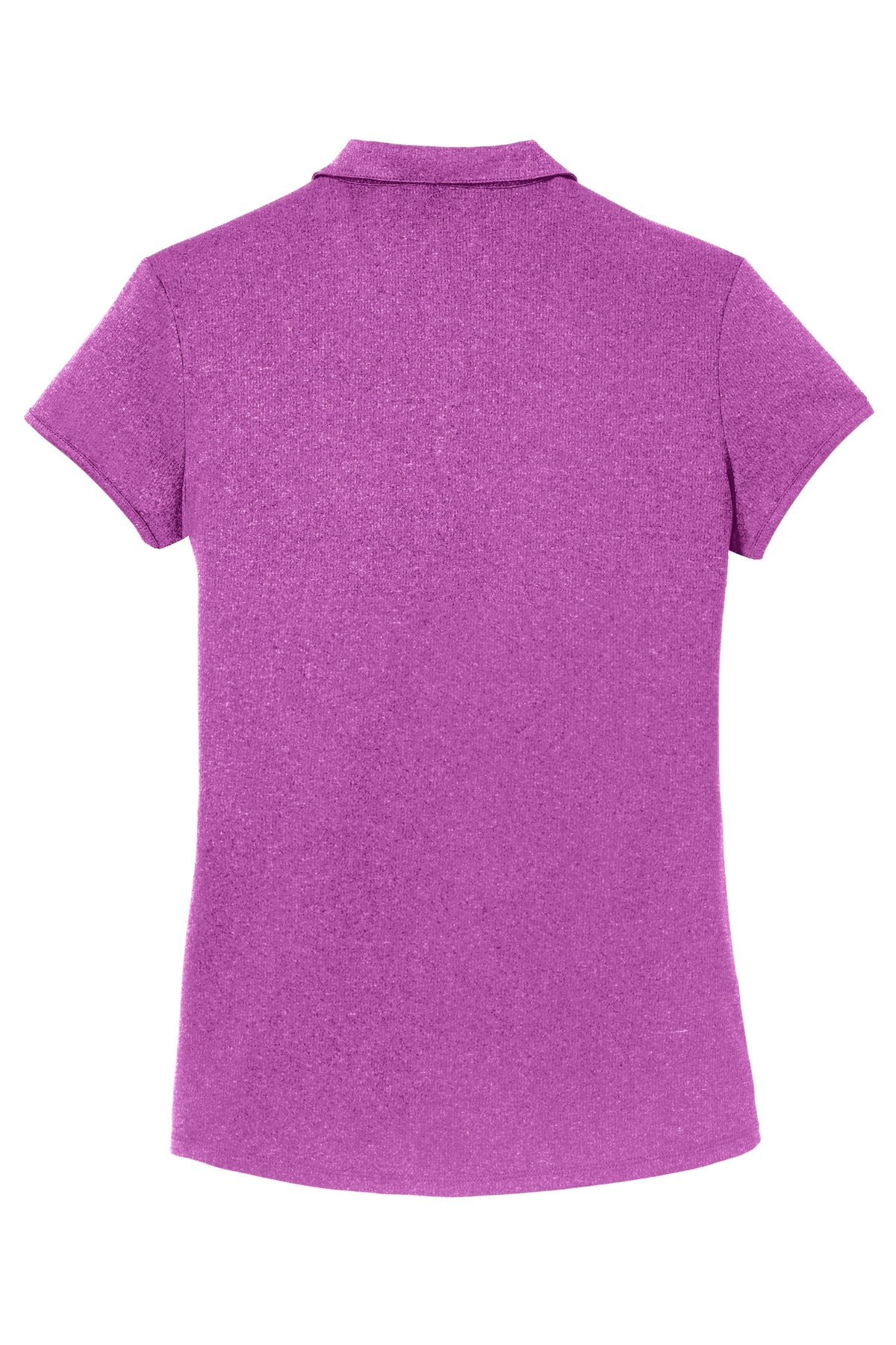 Custom Embroidered Port Authority Polos/Knits in Berry Heather