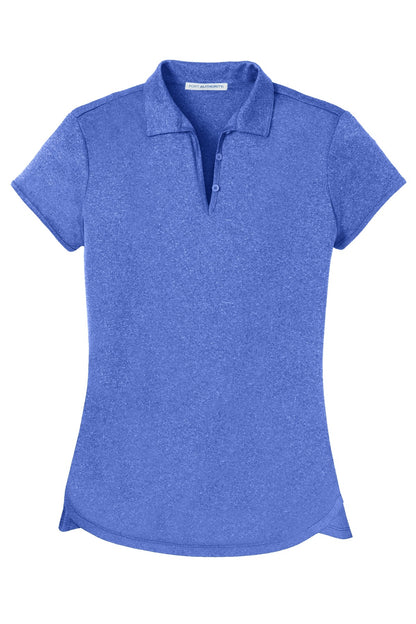 Custom Embroidered Port Authority Polos/Knits in True Royal Heather