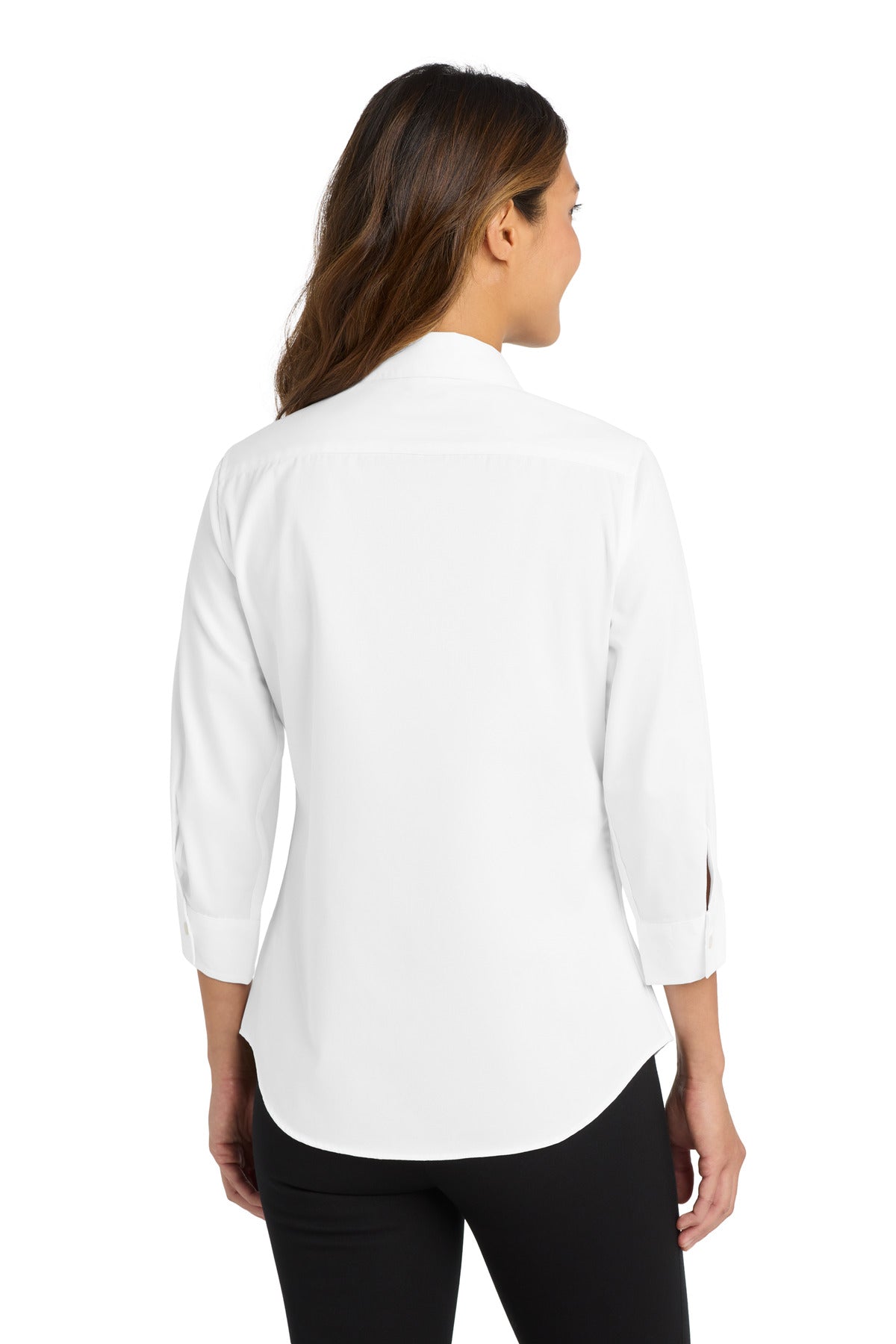 Custom Embroidered Port Authority Clothing Tops in White