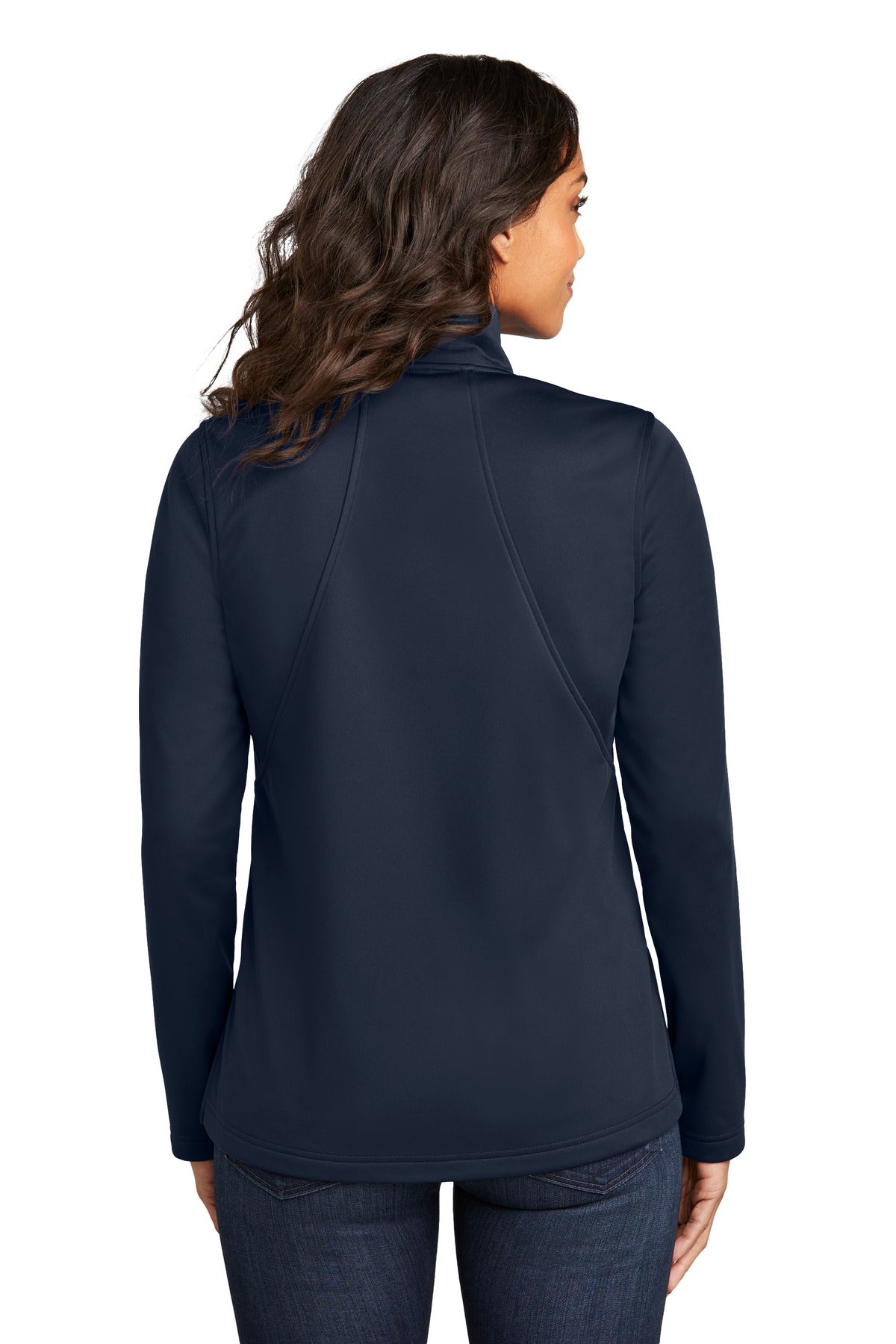Custom Embroidered Port Authority Women's Flexshell Jacket L617,True Navy