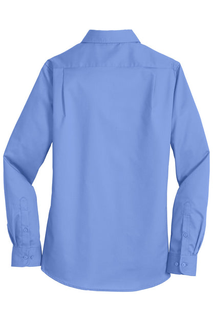 Port Authority Women's SuperPro Twill Shirt. L663
