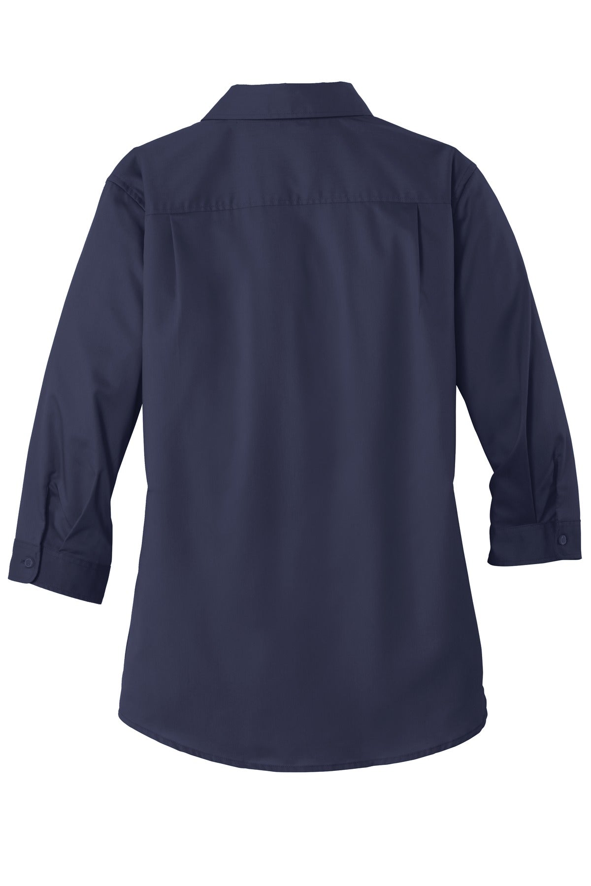Port Authority Women's 3/4-Sleeve SuperPro Twill Shirt. L665