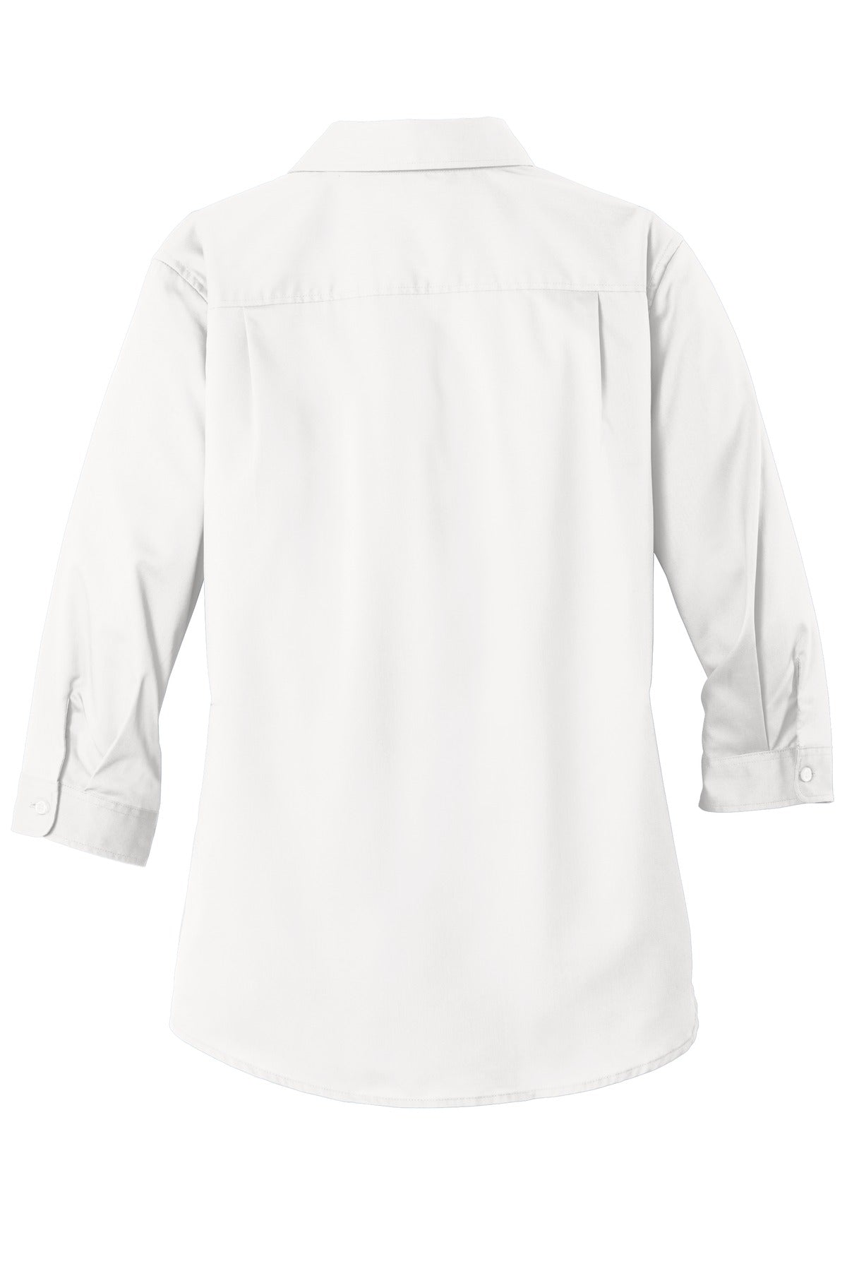 Port Authority Women's 3/4-Sleeve SuperPro Twill Shirt. L665
