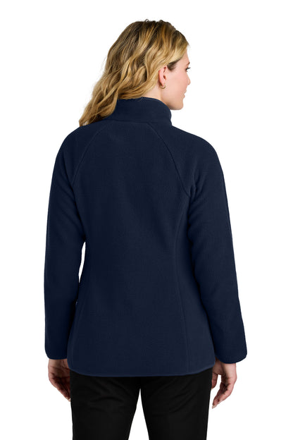 Custom Embroidered Port Authority Women's C-FREE Raglan Fleece L700,True Navy