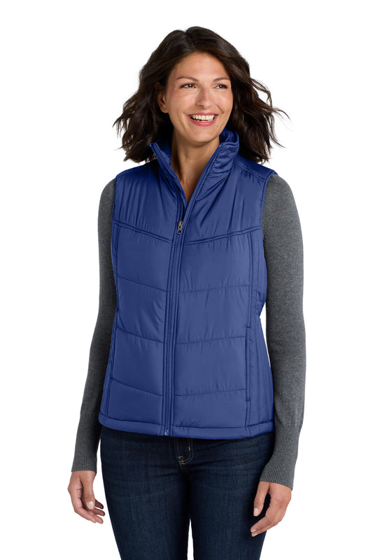 Custom Embroidered Port Authority Outerwear in Mediterranean Blue