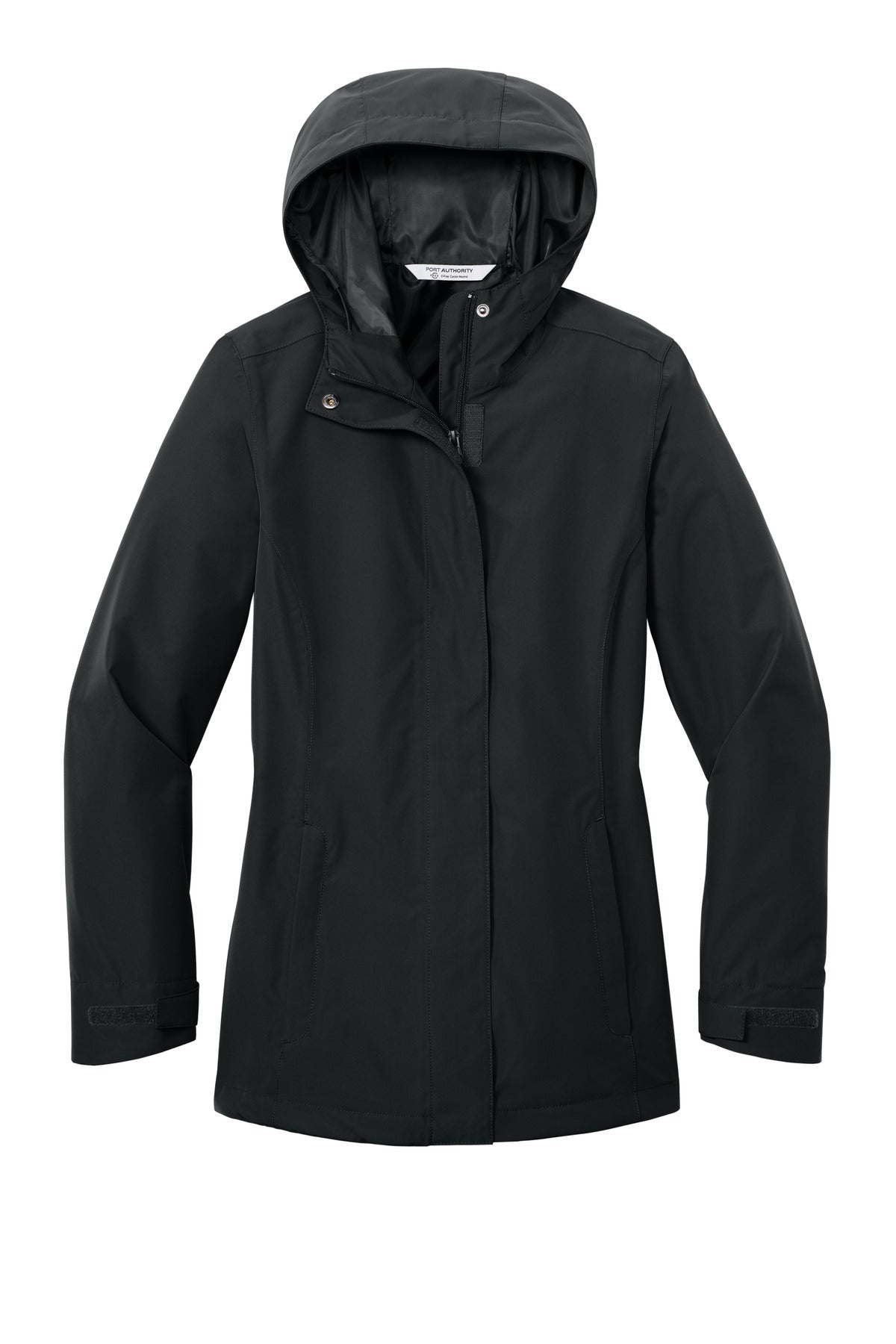 Custom Embroidered Port Authority Outerwear in Deep Black