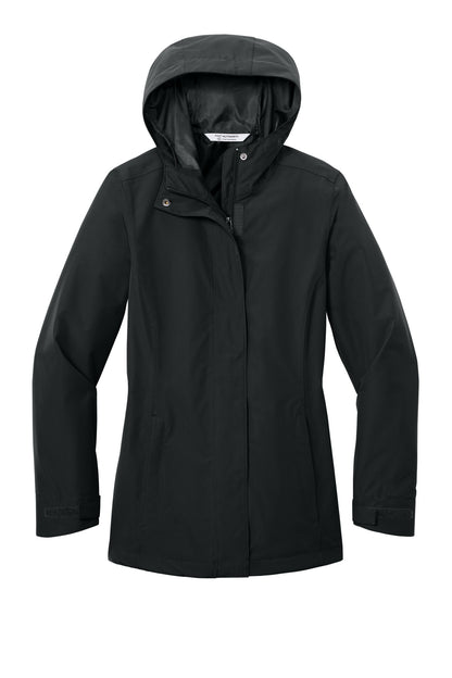 Custom Embroidered Port Authority Outerwear in Deep Black