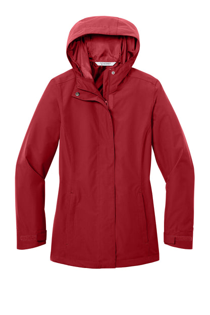 Custom Embroidered Port Authority Outerwear in Rich Red