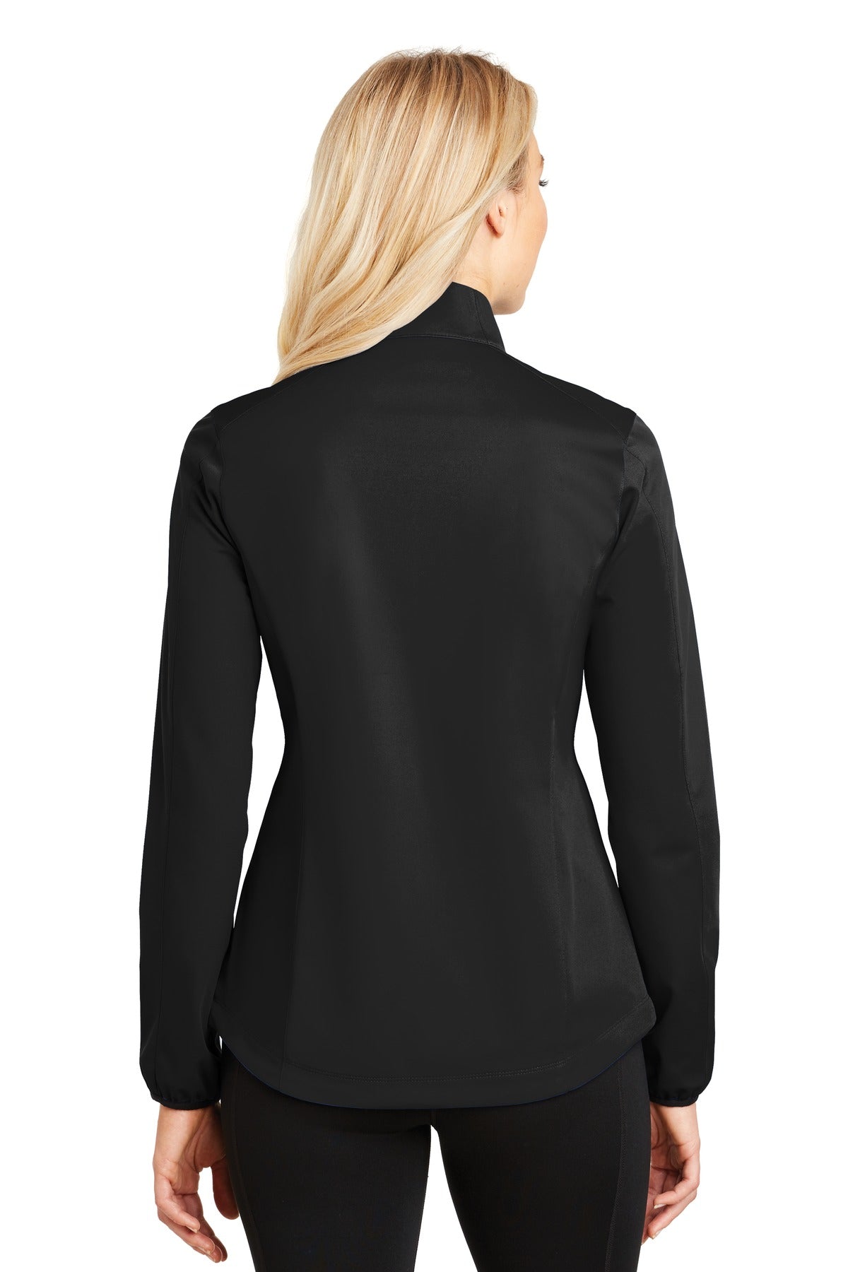 Custom Embroidered Port Authority Women's Active Soft Shell Jacket. L717,Deep Black
