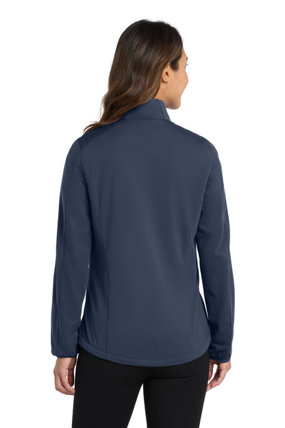 Custom Embroidered Port Authority Women's Active Soft Shell Jacket. L717,Dress Blue Navy