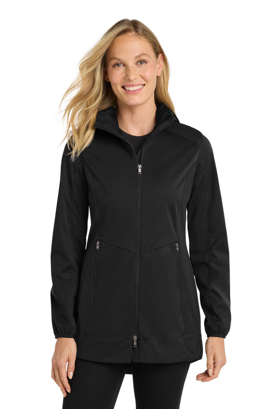 Custom Embroidered Port Authority Outerwear in Deep Black