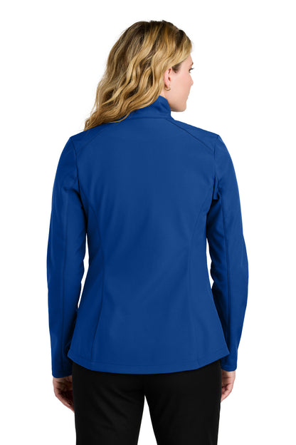 Custom Embroidered Port Authority Women's C-FREE Core Soft ShellL720,True Royal