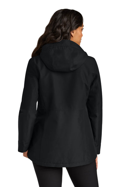Custom Embroidered Port Authority Outerwear in Deep Black