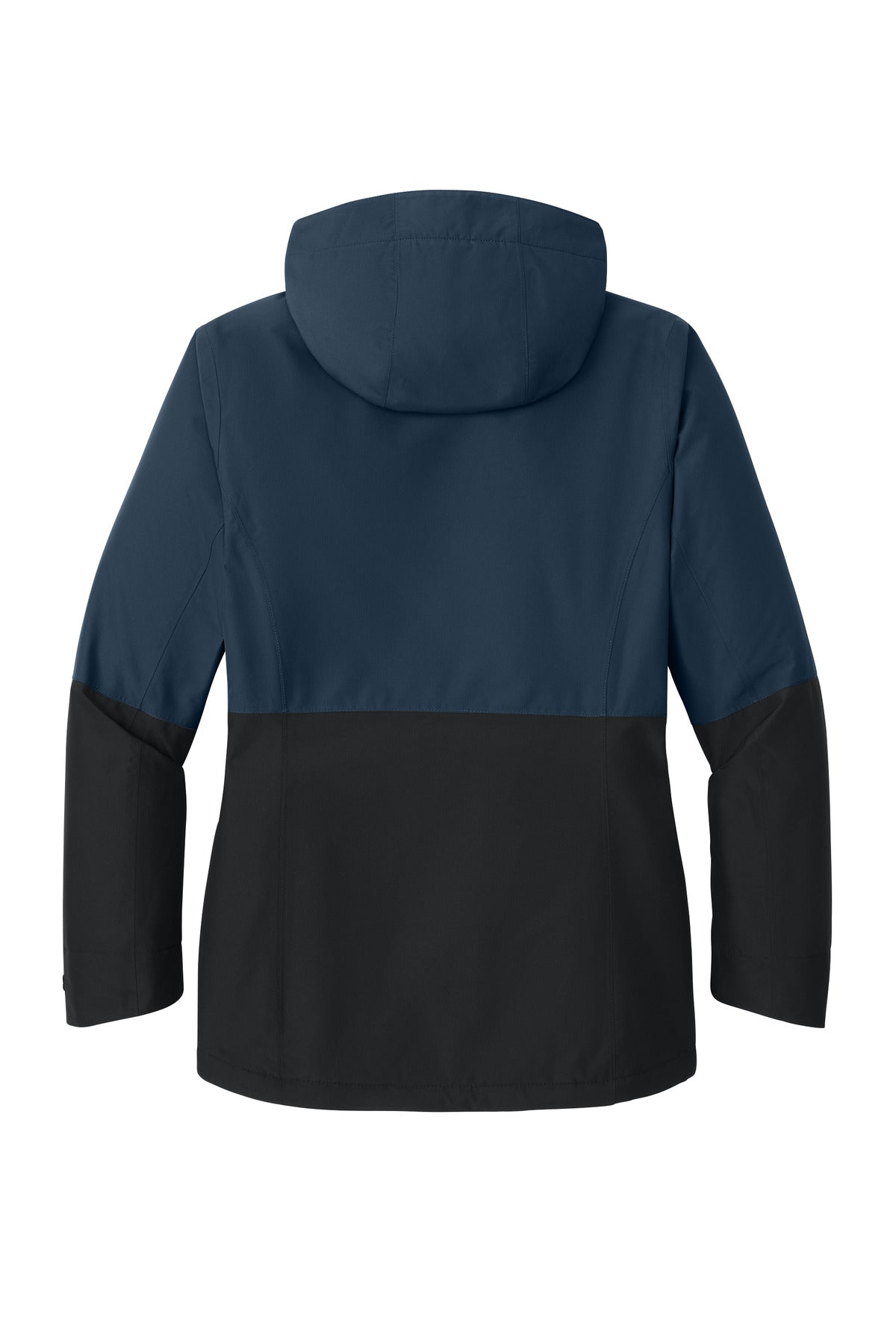 Custom Embroidered Port Authority Outerwear in Dress Blue Navy/ Deep Black